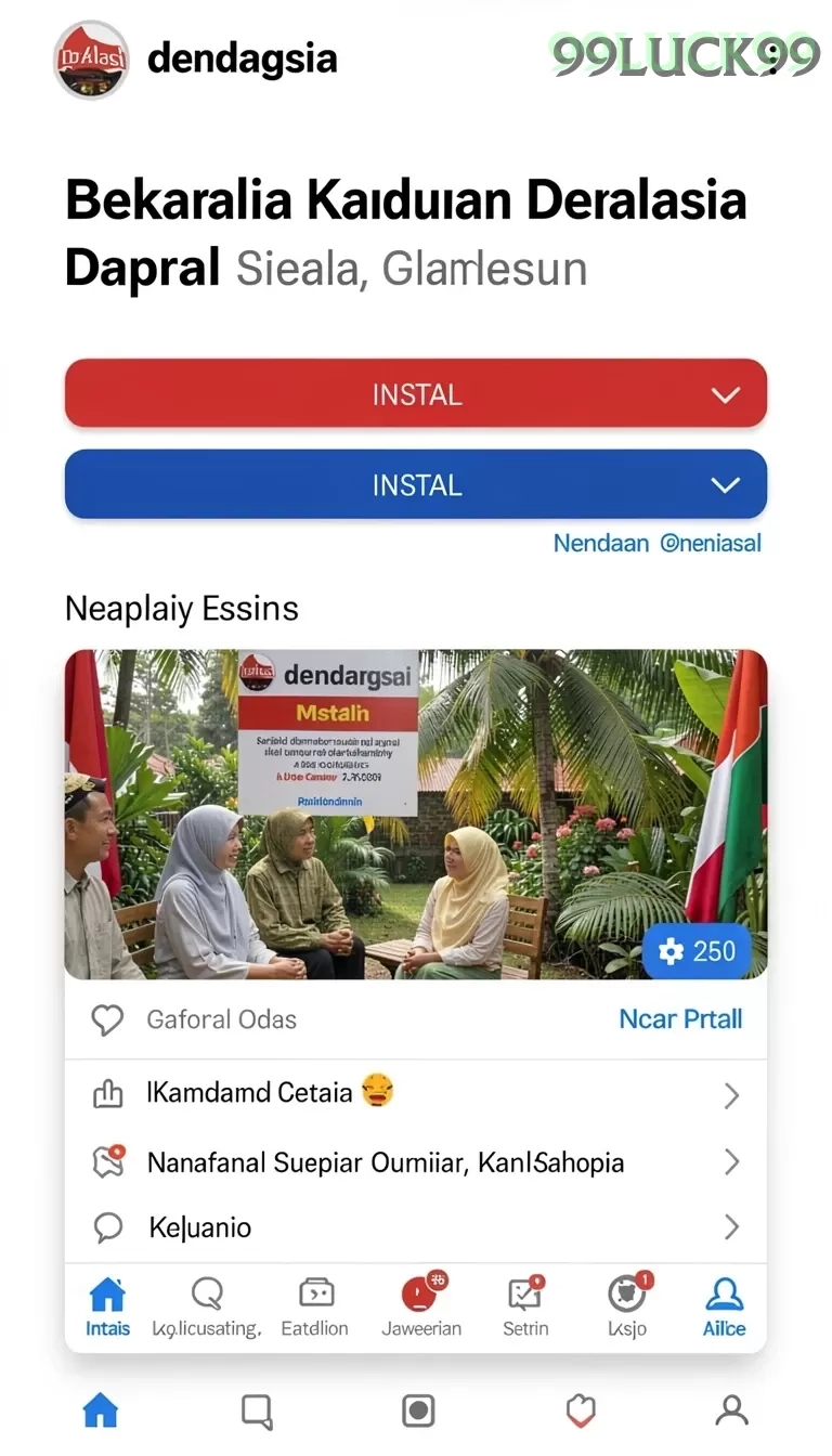 Cuplikan layar CACOR78 — menu navigasi
